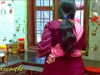 Indian Hot Maid XXX fuck in kitchen.
