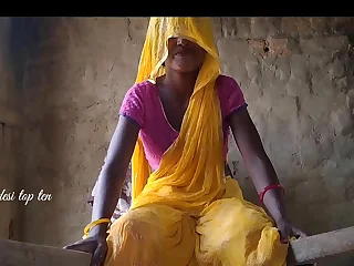 Desi Indian wife husband firm fuck yellow sexy sharee